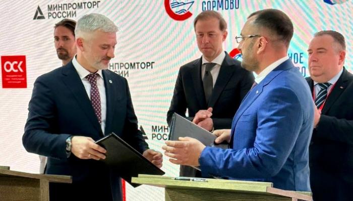 Красное Сормово заключил контракт на строительство 34 сухогрузов